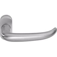 OGRO Drückerlochteil PREMIUM 8999 FS/6621 - mit Rosette, Edelstahl matt