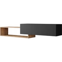 Universal-TV-Schrank UNI 210, stehend, hängend, Eiche schwarz, Wotan