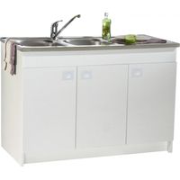Sous Evier Decliq S13n22090 2 Portes 90x60 Cm