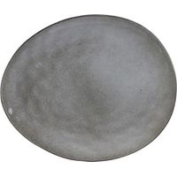 6 Teller Platte 27,5 cm Galet Grau - Au Grès Du Temps - Home Deco Factory - Cmp