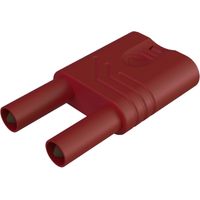 Hirschmann Test & Measurement KST S WS rt Sicherheits-Kurzschlussstecker Rot Stift-Ø: 4 mm 1 St.