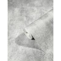 Carta da parati grigio chiaro effetto cemento HAILEY per soggiorno, camera da letto o cucina made in Germany 10,05m x 0,53m Carta da parati in tessuto non tessuto premium 82246