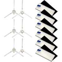 Filtre HEPA à brosse latérale pour Tefal Rowenta Explorer/RR7687WH Série