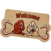 Paillasson d'entrée Antidérapant Absorbant Rectangulaire 40X70 cm - B