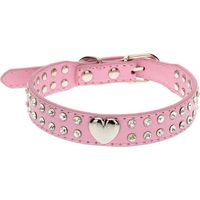 Collier de chien en cristal de diamant-Fei Yu