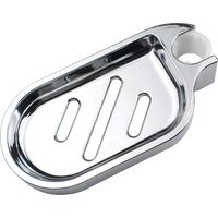 Seifenschale für Duschstange 22 mm, Duschseifenschale aus ABS-Kunststoff, Duschseifenhalter-RAPANDA