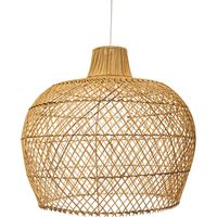 Rattan-Deckenleuchte - Pendelleuchte im Boho-Bali-Design - Mai Natural wood