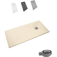 SINDESLIZ Plato Ducha antideslizante STONE NATURAL140x70