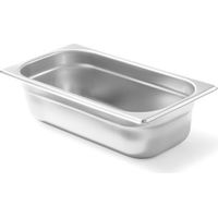 Bac GN 1/3, hauteur 65 mm, inox - Hendi 800423