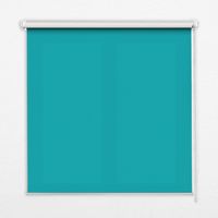 Tenda a Rullo Interna per Finestra - Tenda Filtrante Luce - Tenda Privacy - Tenda Decorativa Rettangolare - Rullo per Interni - (70 cm x 140 cm) - Turchese