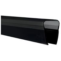 Guarnizione a Palloncino Nera 220 cm per Vetro 8-10 mm