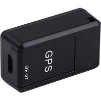 GPS Locator, Mini GPS Magnetic Locator Anti-theft Tracker GSM GPRS Real Time Tracking Device Black