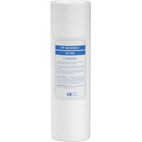 Naturewater PP Filtre à sédiments – 10 254 mm – Finesse 5µ – 60 x 60 x 254 mm – Filtre à eau potable pour Osmose inverse"