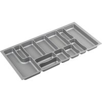 SANS MARQUE Range-couverts 804x424 mm pour StrongBox gris