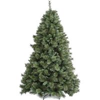 Arbre de Noel Milton branches tre's e'paisses compose'es de feuilles et aiguilles PP re'alistes + PVC artificiel Verde H 240 cm - base 165 cm