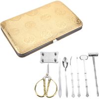 Lot de 8 pinces à homard et crabe en acier inoxydable, outils de casse-noix pour fruits de mer, set de couverts pour crustacés, cadeau