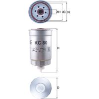 Filtre à carburant KC80 Knecht