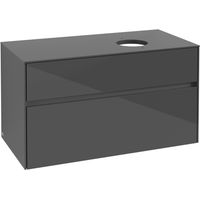 Villeroy & Boch Collaro Meuble sous-lavabo, suspendu, 2 tiroirs,