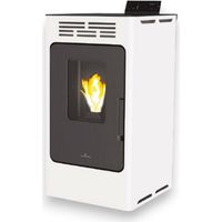 Poêle à granulés - BRONPI Kira 9 kW Blanc
