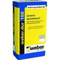 weber.dur 100 Zement-Spritzbewurf 3mm naturgrau 30kg