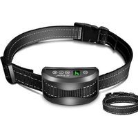 BUNTHAUS PA Collar antiladridos Collar de perro eléctrico Collar de entrenamiento recargable adecuado para 5-65 kg