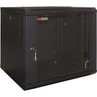 WP WPN-RWB-15606 Wandmontierter Rack-Schrank Schwarz 19 Zoll