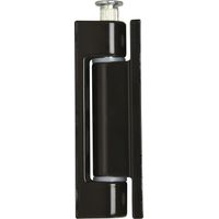 Aufschraubband 14 x 80 mm, Stahl kunststoffbeschichtet dunkelbraun Fensterscharniere