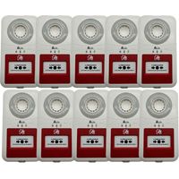 Pack 10 alarmes type 4 autonome à pile pour ERP style commerce
