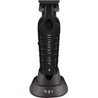 Tondeuse professionnelle AGV GRAPHITE lame graphite + base charge, noir, sans fil