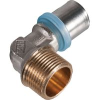Raccord coudé - Mâle - 20x2 - 3/4'