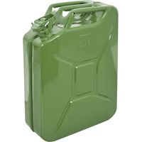 Tanica di Benzina 20 L Metallo Verde Carpoint