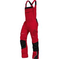 Leibwächter Latzhose Flex-Line FLEXL22 Gr. 98 rot/schwarz
