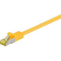 Goobay RJ-45 CAT7 1m cable de red Amarillo S/FTP (S-STP)