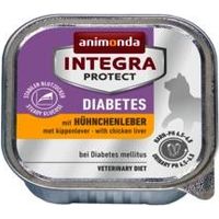 Animonda Integra Protect Diabetes - nourriture humide pour chats, foie de volaille 100 g