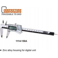 Insize Digitale Metallregel 150 mm Präzision ±0,03 mm