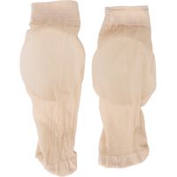 Bas en gel hydratant pour talons secs et crevassés, couleur chair, adoucissant les callosités, chaussettes revitalisantes pour pieds abîmés