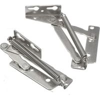 1 paire de charnières pour meubles, support de charnière pliable, charnière invisible, charnière pour placard de cuisine, charnière pour meubles, convient aux placards, portes pliantes et meubles