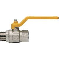 ROBINET À BILLE POUR GAZ MF AVEC LEVIER LONG MODÈLE LONDON Taille : 1" DN 25