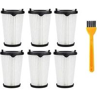 Filtro HEPA per aspirapolvere Hypa AEF150 (6 filtri + 1 spazzola per uccelli - Bianco) per uso domestico