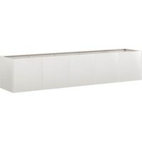 Maison Exclusive - Fioriera 200x40x40 cm in Acciaio Inox