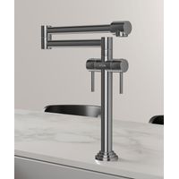 Grifo monomando de cocina estilo retro - Cromo