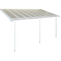 Palram - Canopia Aluminium Terrassenüberdachung Feria Weiß 295x546x305 cm