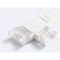 Conector Hipopótamo "T" para Tira LED CCT 12-24V DC Ancho 10 mm 10 mm