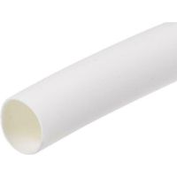 1 Metro Tubo Guaina Termorestringente Diametro 5mm Colore Bianco