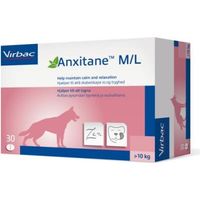 Inconctionn M / L Naturel Relaxant pour animaux de compagnie de 10 kg - 30 comprims