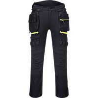 Dx4 Damen-Jeans mit abnehmbarer Holster-Tasche – Größe 26 – Schwarz – Portwest