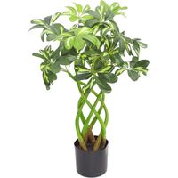 70cm Artificial Plant Bonsai Bush Twisted Stem Golden Capella