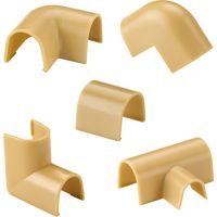 cablefix 160705 Verbindungselement Verbindungsstück 1 Set Beige