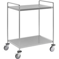 Kongamek, Chariot à tablettes en inox, soudé, L x l x h 825 x