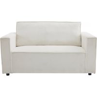 Gerades Sofa mit Schlaffunktion aus Cord Grenelle - 2-Sitzer - Beige